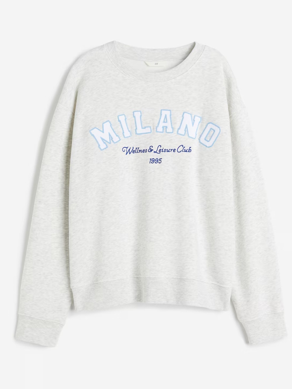 H&M Milano Crewneck Sweatshirt Grey